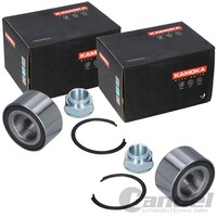 2X Kamoka RADLAGER-SATZ Vorne Passend FÜR Alfa Romeo 145 146 GTV Spider CitroËN