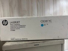 HP 824A CB381YC Cyan Toner Cartridge For LaserJet CM6030 CM6040 New Open Box