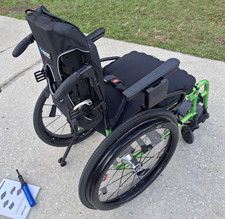 TiLite Aero X Folding Wheelchair Spinergy Xpox wheels primo tire Roho seat 16x20