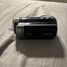 Samsung HMX-F90 Handycam 52X Optical Zoom Black Camcorder w battery