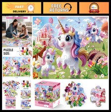 Jumbo 48-Piece Unicorn Floor Puzzle for Kids, Educational Jigsaw Toy Ages 3-8