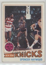 1977-78 Topps Gray Back Spencer Haywood #88 HOF 4ns