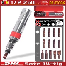 Manueller Schlagschrauber Hand Schlagschraubendreher 1/2 Zoll Satz 14-tlg