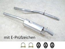 Auspuff Set Neu für Ford Transit Custom V362 2.2 TDCi kurzer Radstand