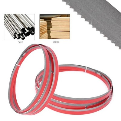 2PCS 64-1/2'' x 1/2'' x 14tpi M42 Bi-metal Band Saw Blades for Cutting Metal