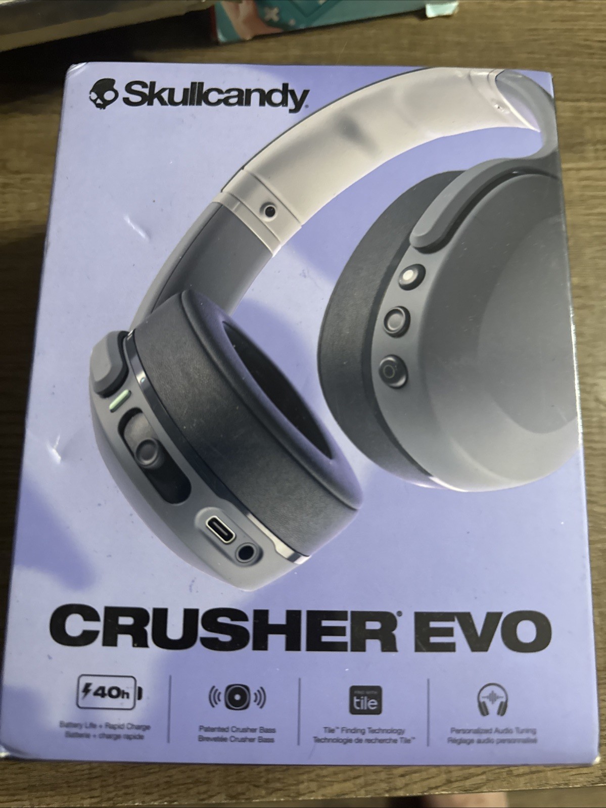 Skullcandy S6EVM Skullcandy CRUSHER EVO Wireless Over-Ear Headset Excellent