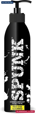 SPUNK Lube Hybrid Personal Lubricant - Water & Silicone Based, Safe for Toys & C