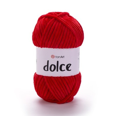 Yarnart Dolce Ultra Soft Chenille Yarn 100G For Amigurumi And Baby Projects