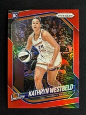 2025 Panini Prizm WNBA Kathryn Westbeld Red Rookie /299 Phoenix Mercury