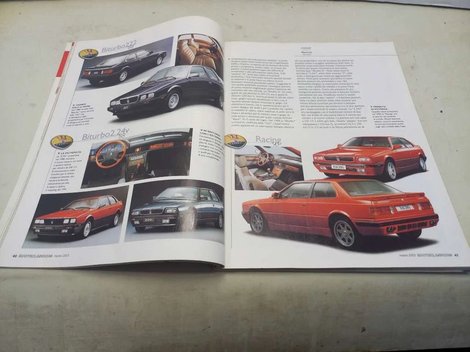 RUOTECLASSICHE MARZO 2003 N.171 FERRARI 275 GTS MASERATI BITURBO ROVER 2000 T... - Immagine 4 di 4