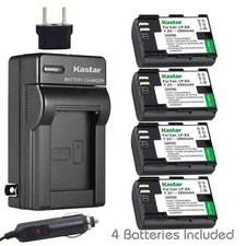 LPE6 Battery or Regular Charger for Blackmagic Design Pocket Cinema Camera 4K