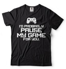 Gaming T-shirt Video Gaming Console Gaming Funny mens T-shirt Gift Birthday Tee