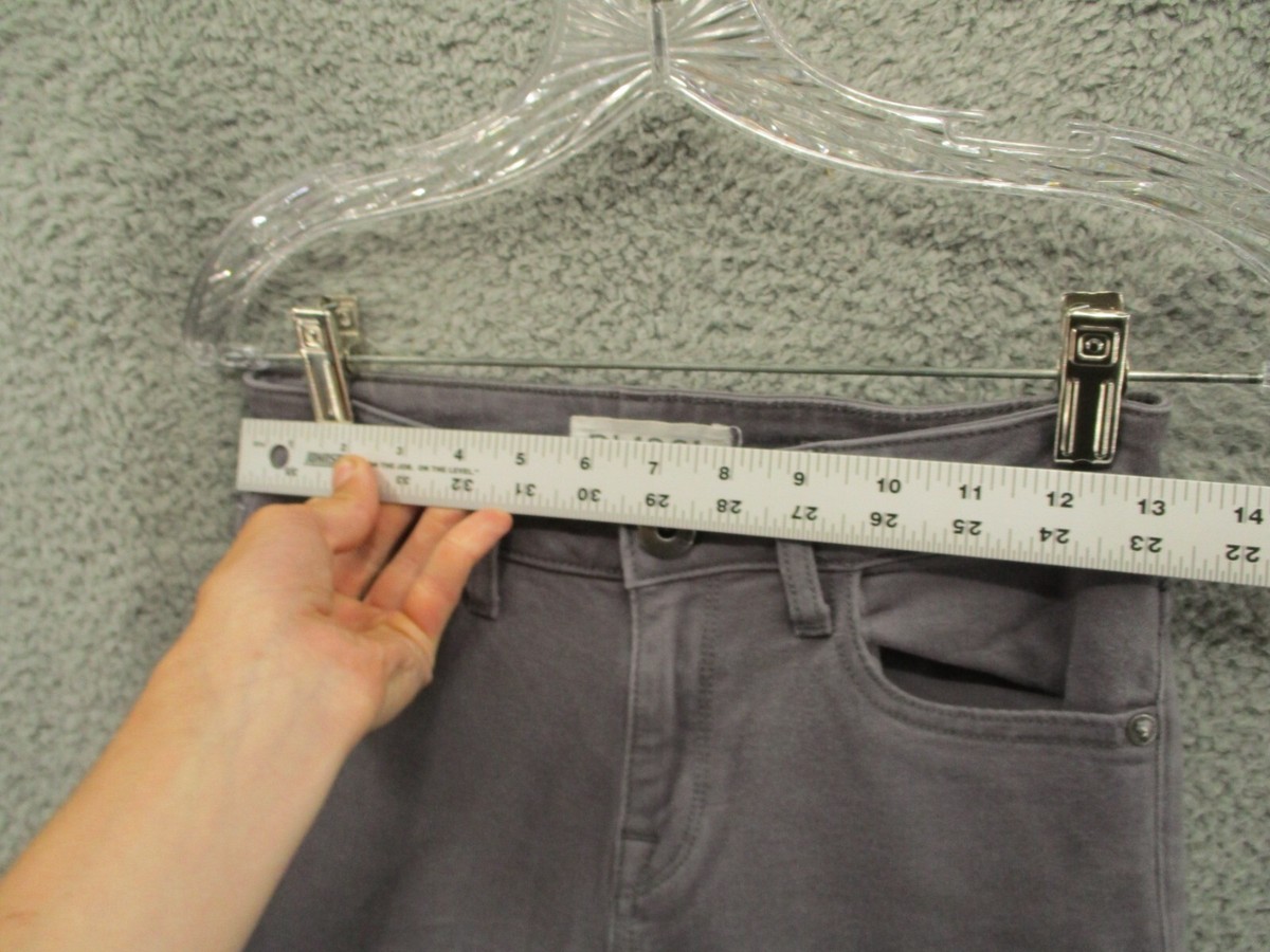 DL1961 Jeans Florence Instasculp Cropped Jegging Gray Women 24
