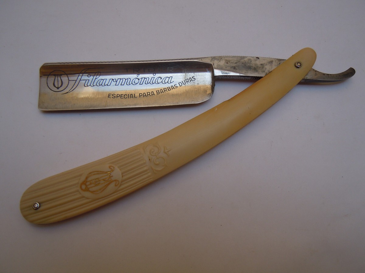 Filarmonica 14 TRIDUR straight razor very rare | eBay