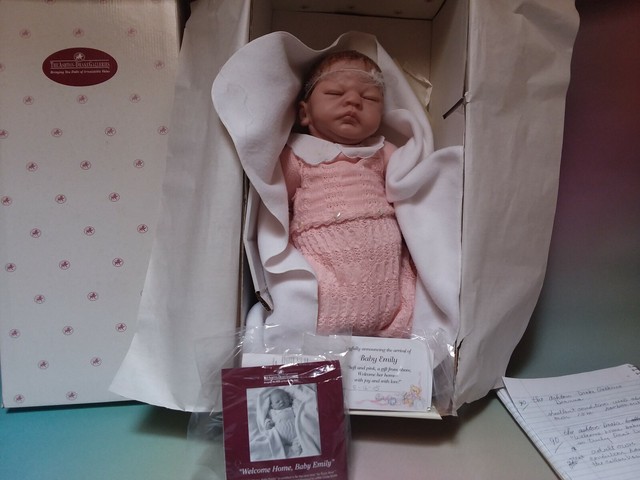 welcome home baby emily doll