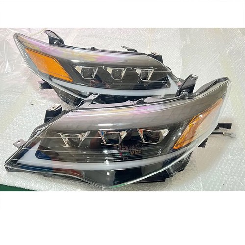 For Toyota Camry 2015-2017 Black LED Projector DRL Headlights Sequential Turn - Picture 11 of 18