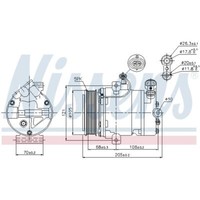 Kompressor Klimaanlage FüR Opel Astra G CC F48_ F08_ Meriva F35_ T98