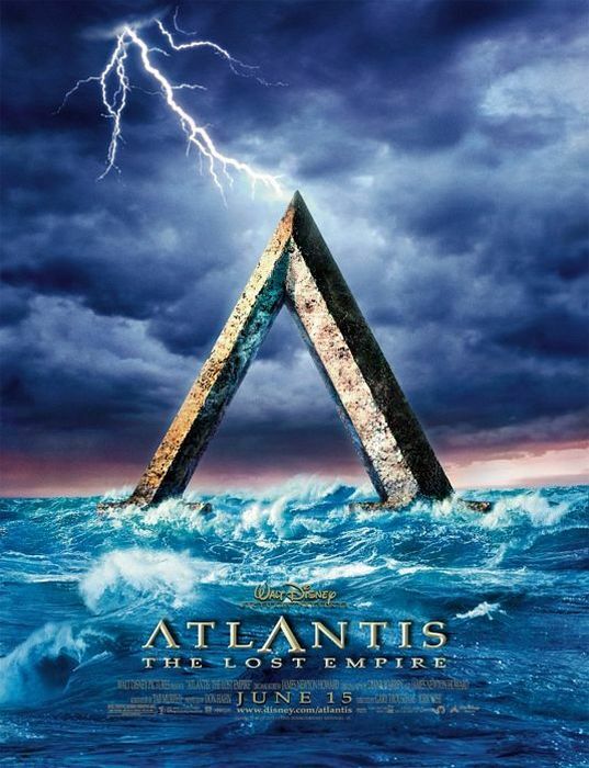 Atlantis (Double Sided Advance) (2001) Original Movie Poster