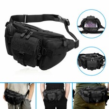 Outdoor Tactical Waist Fanny Pack Belt Bag Phone Pouch Military Camping Hiking