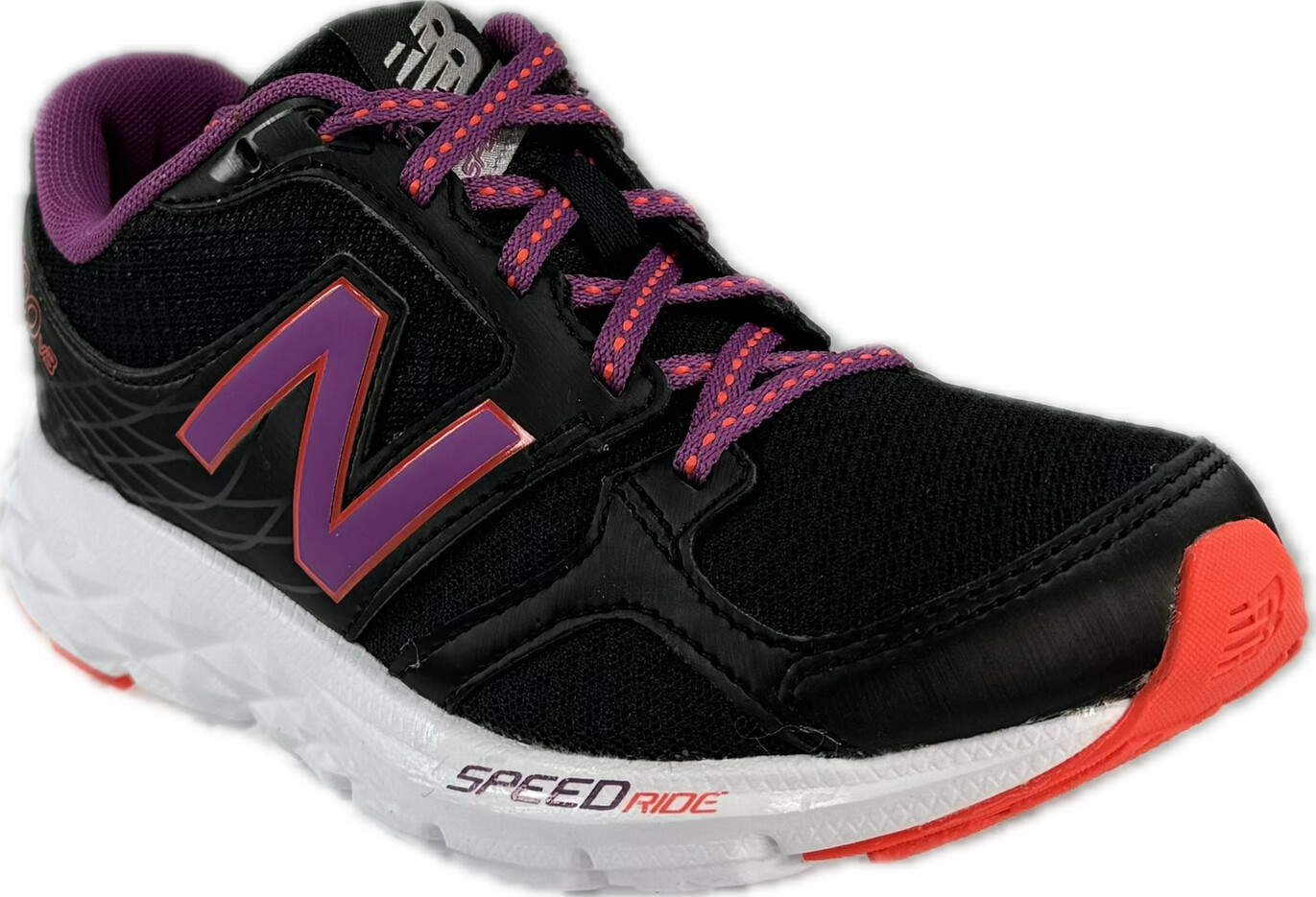 ЖЕНСКИЕ КРОССОВКИ SPEEDRIDE NEW BALANCE 490v3, ЧЕРНЫЕ/РОЗОВЫЕ, Sz 5, W490LB3