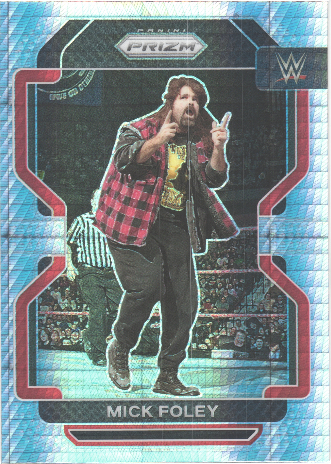 2022 Panini Prizm WWE Hyper Prizm Mick Foley