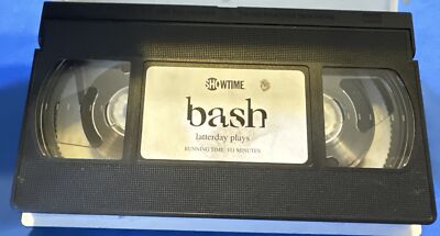 BASH LATTERDAY PLAYS RARE PROMO VHS REVIEW SCREENER PAUL RUDD CALISTA FLOCKHART