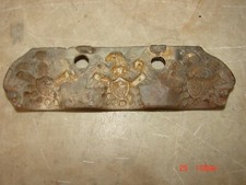 Old 1 Piece Lead Toy Mold Figure EAGLE SHIELD