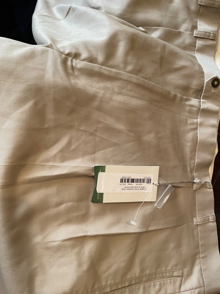 Cutter & Buck Golf Shorts Pleated 50B x 7.5 Khaki NWT MSRP 70 eBay