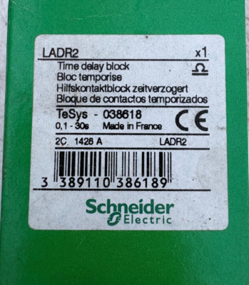 SCHNEIDER ELECTRIC LADR2 ZEITBLOCK x1
