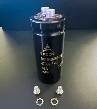 B41550-E8478-Q Epcos Sikorel 4700uF 63V 35x80 Electrolytic Screw Capacitor 10kHr