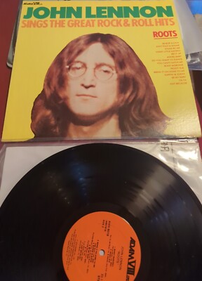 JOHN LENNON Sings the Great Rock & Roll Hits - ROOTS vinyl LP 1975 Adam VIII