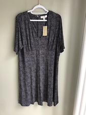NWT! Michael Kors Leopard Dress Size: 2X