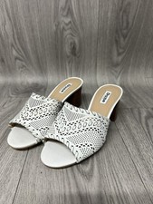 Women’s Dune London Marice Heeled Sandals White UK Size 3 Brand New
