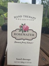 Crabtree Evelyn Rosewater Hand Therapy Cream 3.4 Oz - NEW IN BOX Made in USA