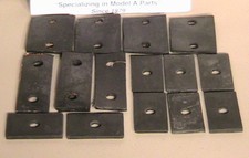 1928-1931 Model A Ford Body To Frame Rubber Body Block Mounting Pad Set