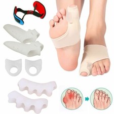 2/9PC Bunion Corrector Kit Hallux Valgus Toe Separator Straightener Pain Relief