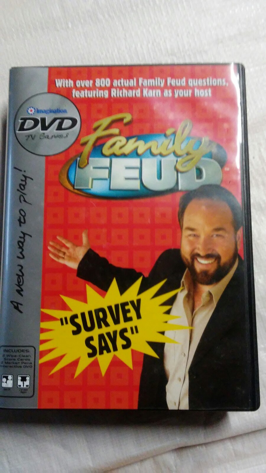FAMILY FEUD DVD GAME SHOW with Richard Karn eBay