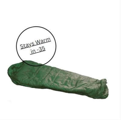 OLIF Extrem Cold Weather Schlafsack -35°C bis -7°C, wasserabweisend, Mumienform