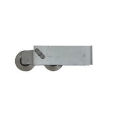 Rodillo tándem de aluminio RC para puertas correderas de vidrio con rueda de acero inoxidable