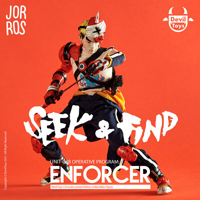 Devil Toys X Jor Ros 1/6 Enforcer Unit-088 Action Figures Toys