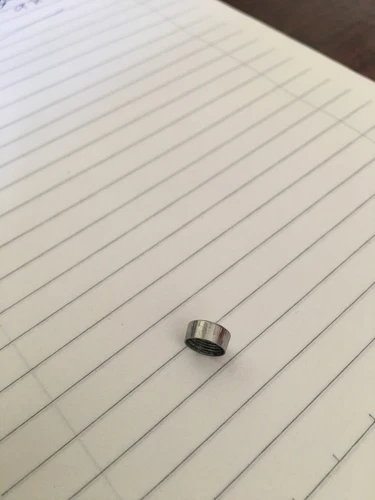 Parts only:Parker 75 steel ring for black grip section Excellent USA