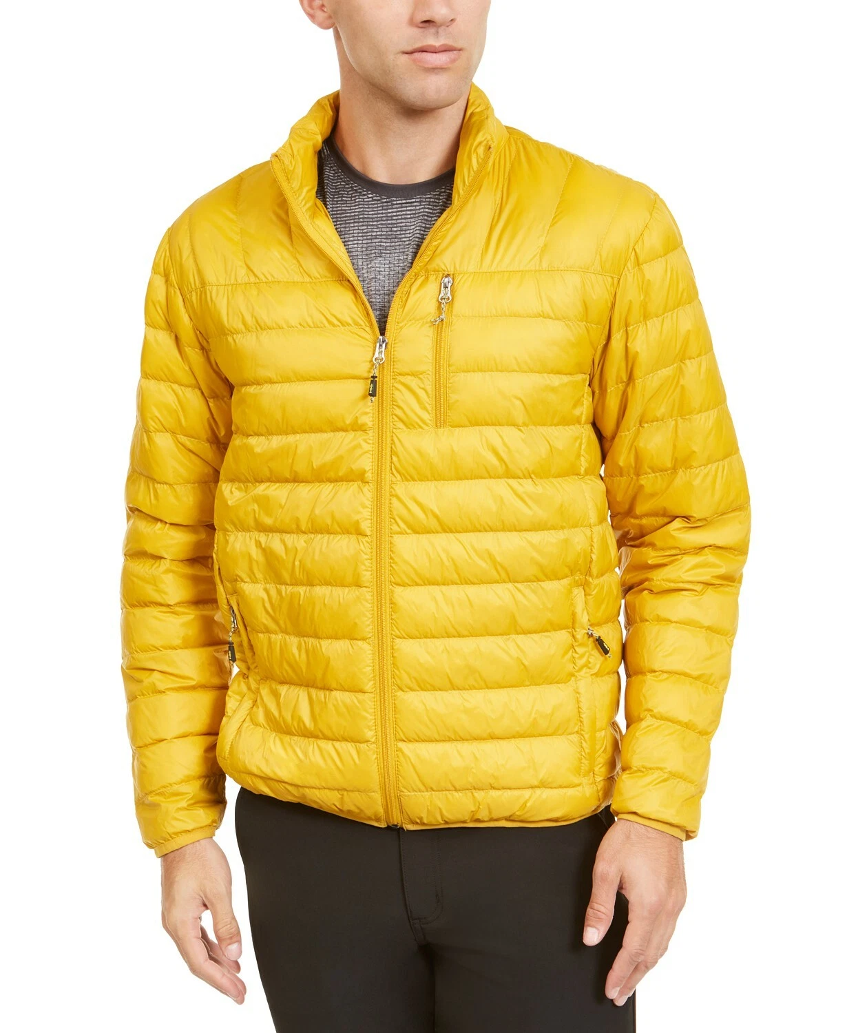 Hawke & Co X1607 Packable Down Yellow Men's Jacket Size XXL