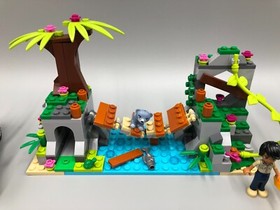Lego Friends Jungle Bridge Rescue, 41036, Complete w/Manuals