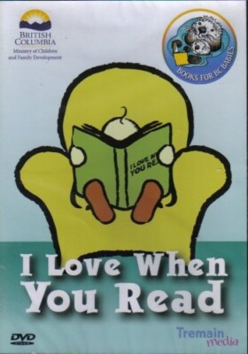 I Love When You Read (DVD) BRAND NEW