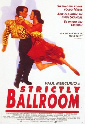 STRICTLY BALLROOM: 1 Filmplakat DIN A1,  BAZ LUHRMANN (REGIE) Paul Mercurio
