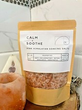 2lb 2 X 16oz  Himalayan Bathing Soaking Salts infused with Essential Oils