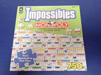 BePuzzled Impossibles MONOLOPY Jigsaw Puzzle 750 Pieces NEW! 