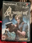 Resident Evil 4 (PlayStation 2 PS2, 2005) Black Label Complete Tested   b3