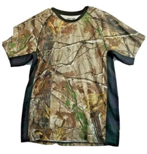 Realtree Mens Medium Camouflage Short Sleeve Tee Shirt