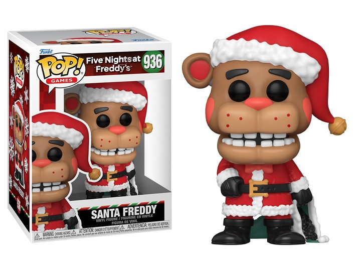 Funko POP! CINCO NOCHES EN FREDDY'S 936 Santa Freddy FNAF